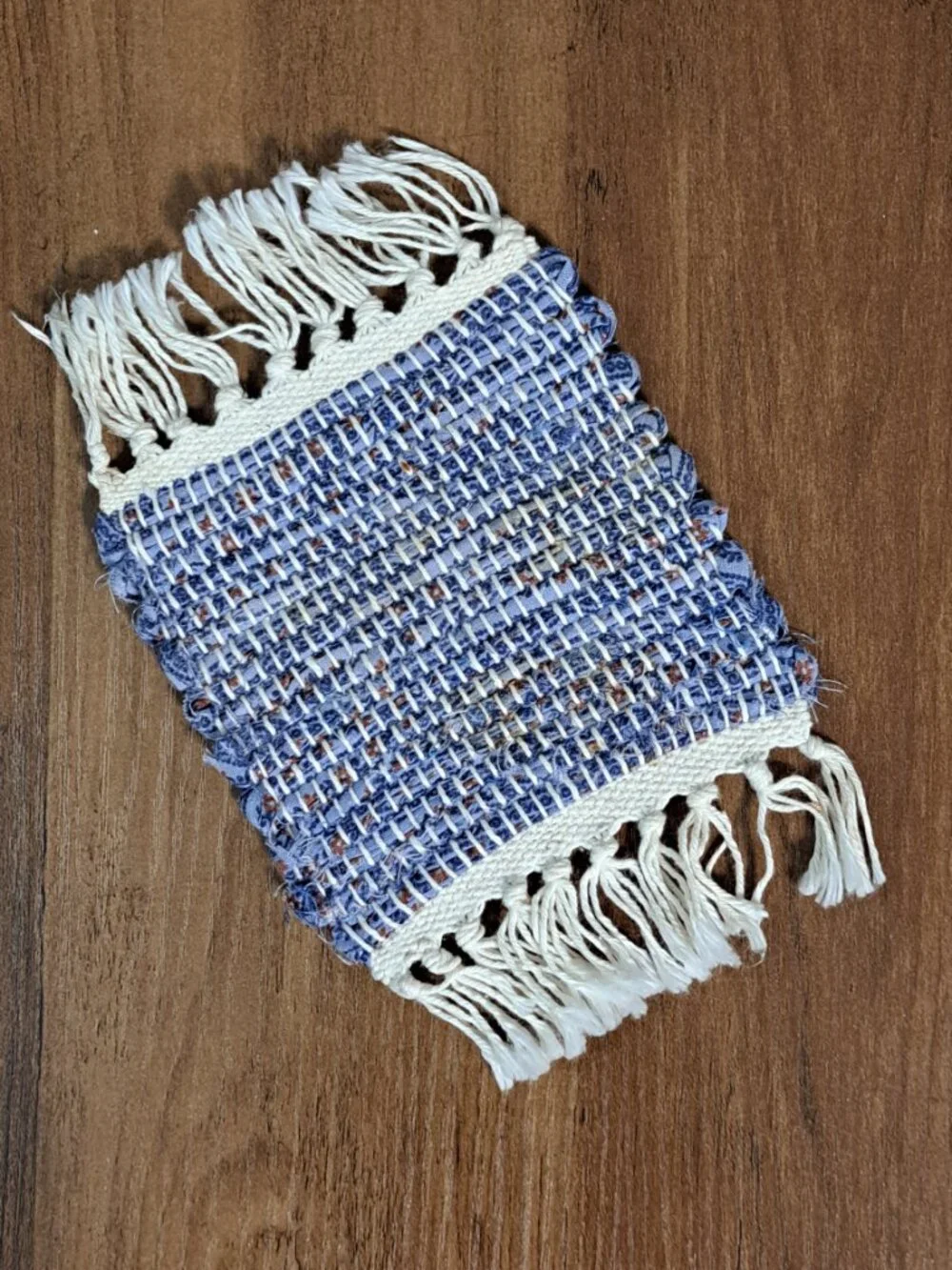 Miniature Woven Farmhouse Rag Rug
